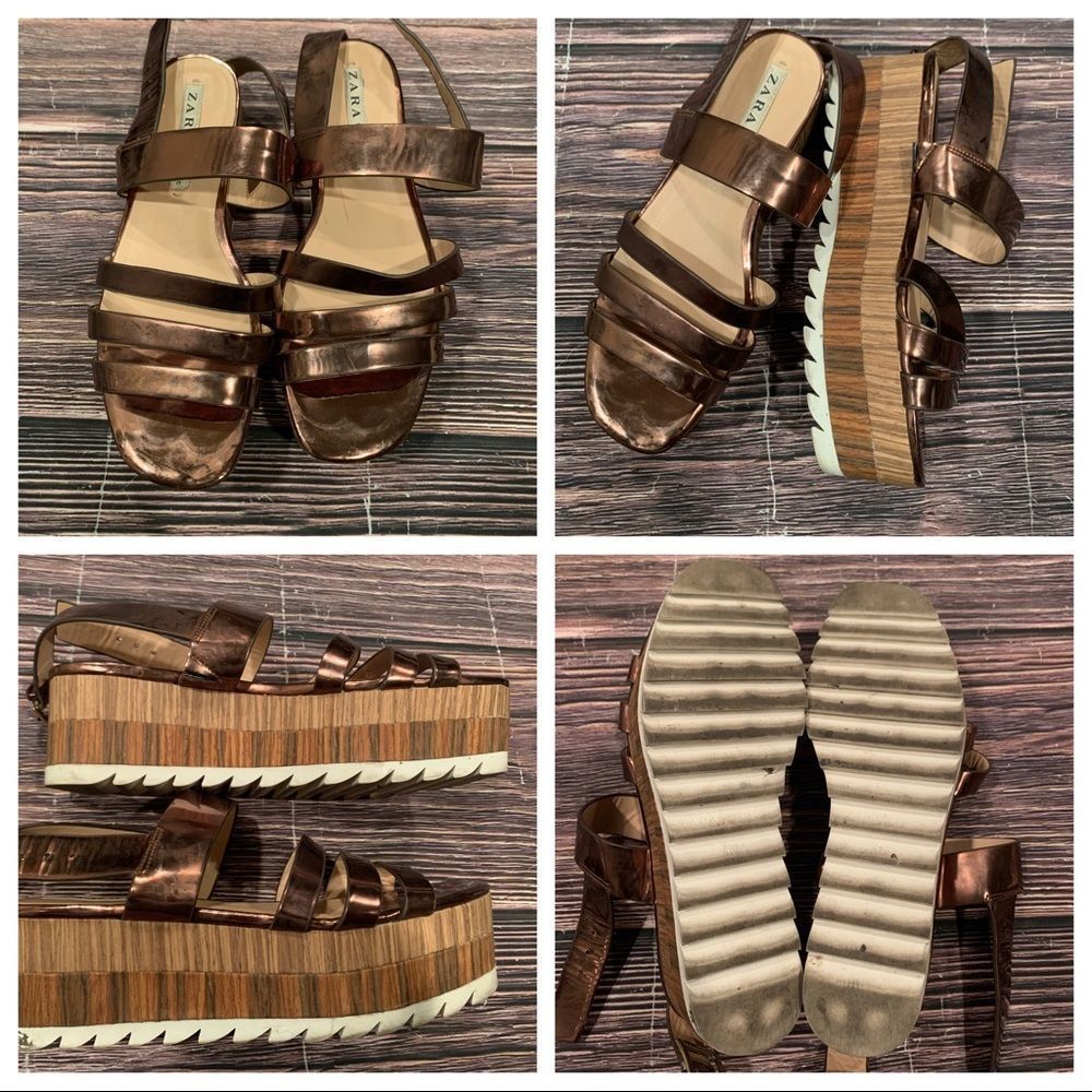Zara Trafaluc sandals size US 9 (EU 40) B5
Excellent Pre-owned Condition B8